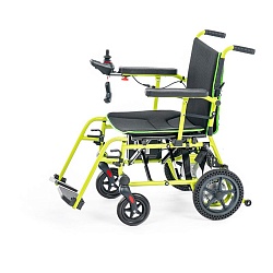 Легкая складная электрическая инвалидная коляска MET COMPACT 15