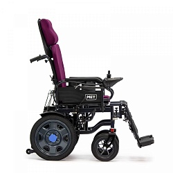 MET COMFORT 110 складная инвалидная коляска с электроприводом