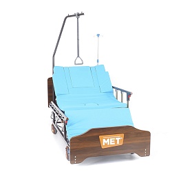 MET REMEKS 18047 — механическая кровать  с переворотом, туалетом и кардиокреслом