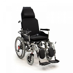 Складная инвалидная коляска с электроприводом MET COMFORT 42