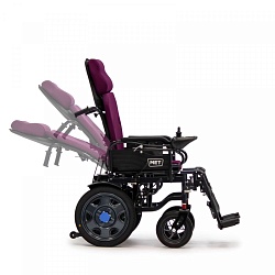 MET COMFORT 110 складная инвалидная коляска с электроприводом