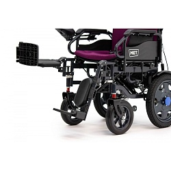 MET COMFORT 110 складная инвалидная коляска с электроприводом